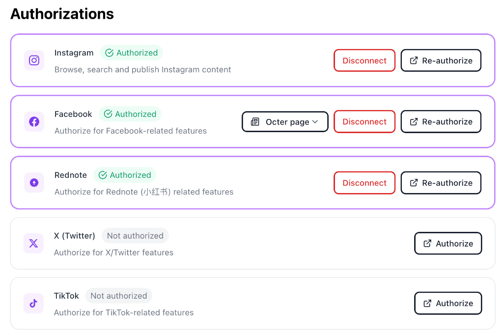 Social Dashboard